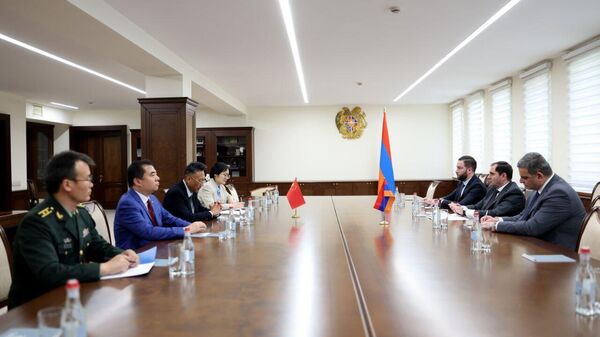Չինաստանի դեսպանը ՀՀ ՊՆ–ում - Sputnik Արմենիա