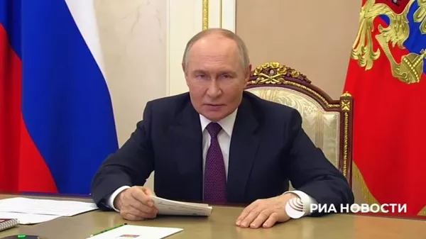 Путин: Наши Вооруженные силы сейчас эту задачу решают, активно подавляются огневые точки противника - Sputnik Армения