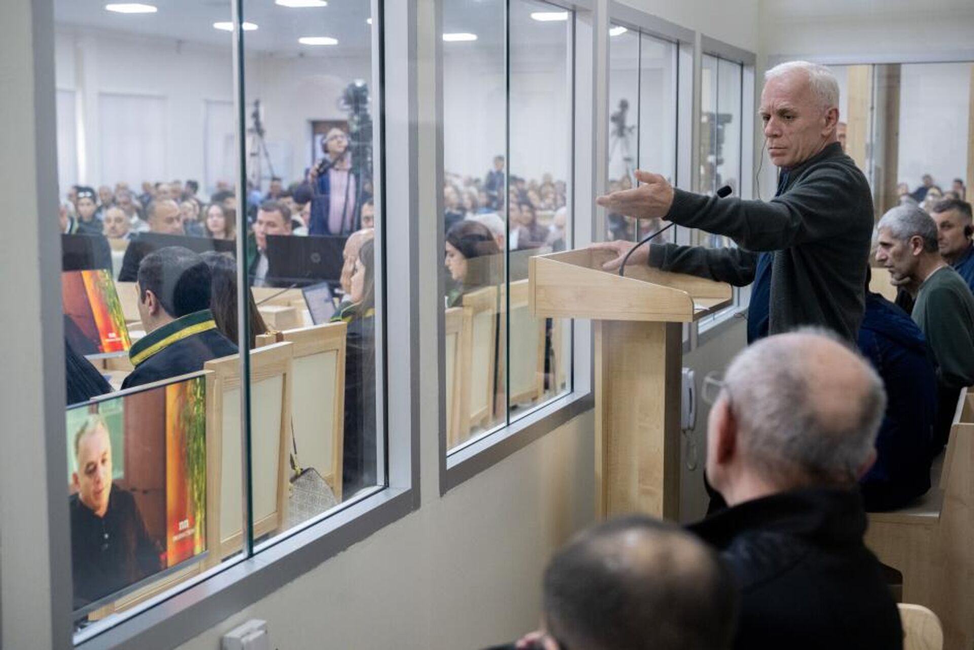 Судебное заседание над армянским военно-политическим руководством Нагорного Карабаха (22 мая 2025). Баку - Sputnik Армения, 1920, 22.05.2025
