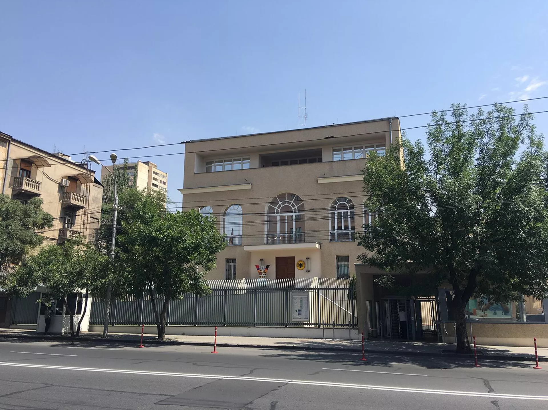 Здание посольства Германии в Армении - Sputnik Արմենիա, 1920, 23.05.2025