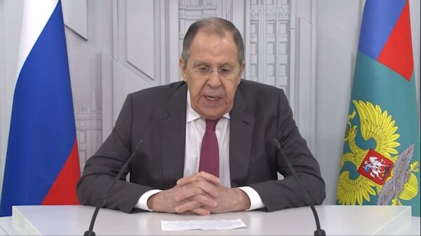 Британия, Франция, ФРГ и руководство ЕС несут ответственность за преступную атаку Киева по гражданским целям РФ, заявил Лавров - Sputnik Армения