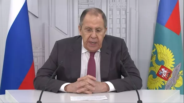 Британия, Франция, ФРГ и руководство ЕС несут ответственность за преступную атаку Киева по гражданским целям РФ, заявил Лавров - Sputnik Армения