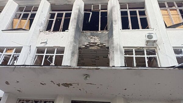 Разрушения после обстрелов в Херсонской области. Архивное фото - Sputnik Армения