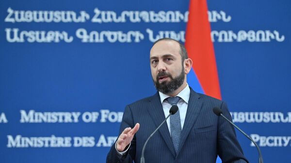 ՀՀ ԱԳ նախարար Արարատ Միրզոյանը  - Sputnik Արմենիա