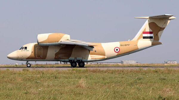 Самолет Ан-74Т-200А ВВС Египта - Sputnik Արմենիա