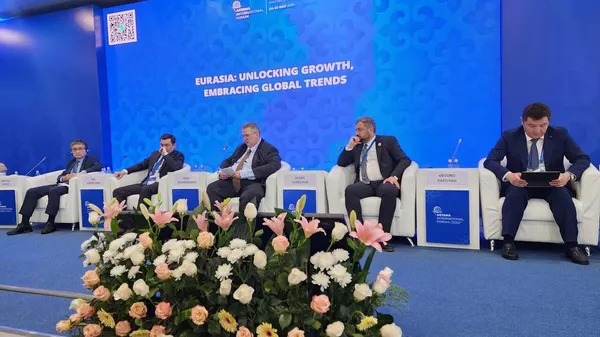Конференция Евразия: выявление возможностей развития и учет глобальных тенденций в ходе Астанинской международной конференции (29 мая 2025). Астана - Sputnik Армения