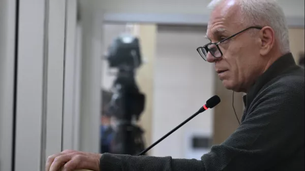 Судебное заседание над армянским военно-политическим руководством Нагорного Карабаха (29 мая 2025). Баку - Sputnik Армения