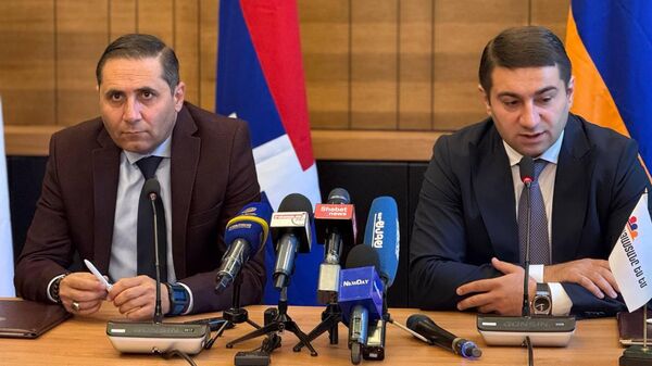 Надпартийная гражданская инициатива Мост и инициатива Армения - это я подписали меморандум о сотрудничестве (31 мая 2025). Еревaн - Sputnik Армения