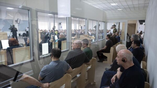 Судебное заседание над армянским военно-политическим руководством Нагорного Карабаха (2 июня 2025). Баку - Sputnik Армения