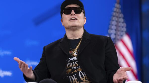 Илон Маск выступает на Конференции консервативных политических действий (CPAC) в Gaylord National Resort & Convention Center (20 февраля 2025). Оксон-Хилл, штат Мэриленд - Sputnik Արմենիա