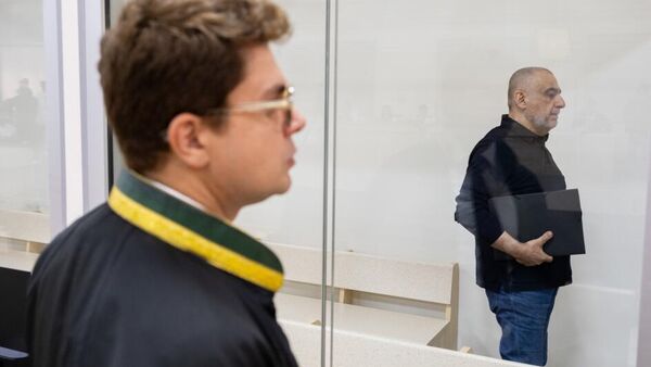 Рубен Варданян во время суда (10 июня 2025). Баку - Sputnik Армения