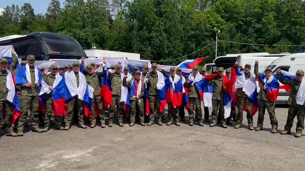 Российские военнопленные возвращаются домой - Sputnik Армения