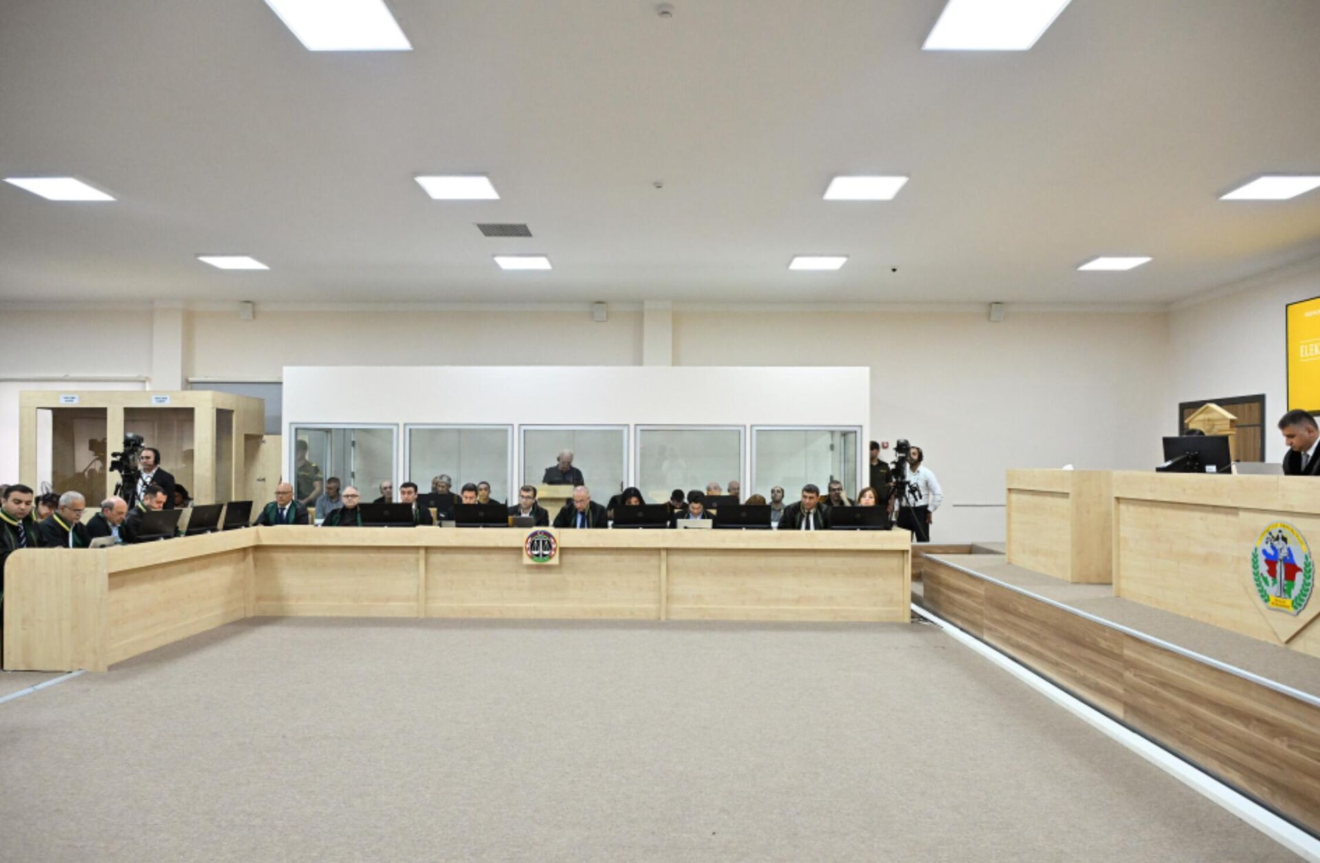 Судебное заседание над армянским военно-политическим руководством Нагорного Карабаха (13 июня 2025). Баку Судебное заседание над армянским военно-политическим руководством Нагорного Карабаха (13 июня 2025). Баку - Sputnik Արմենիա, 1920, 13.06.2025