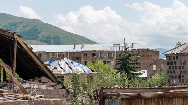 Ուժեղ քամու հետևանքներն Ապարանում Ուժեղ քամու հետևանքներն Ապարանում - Sputnik Արմենիա