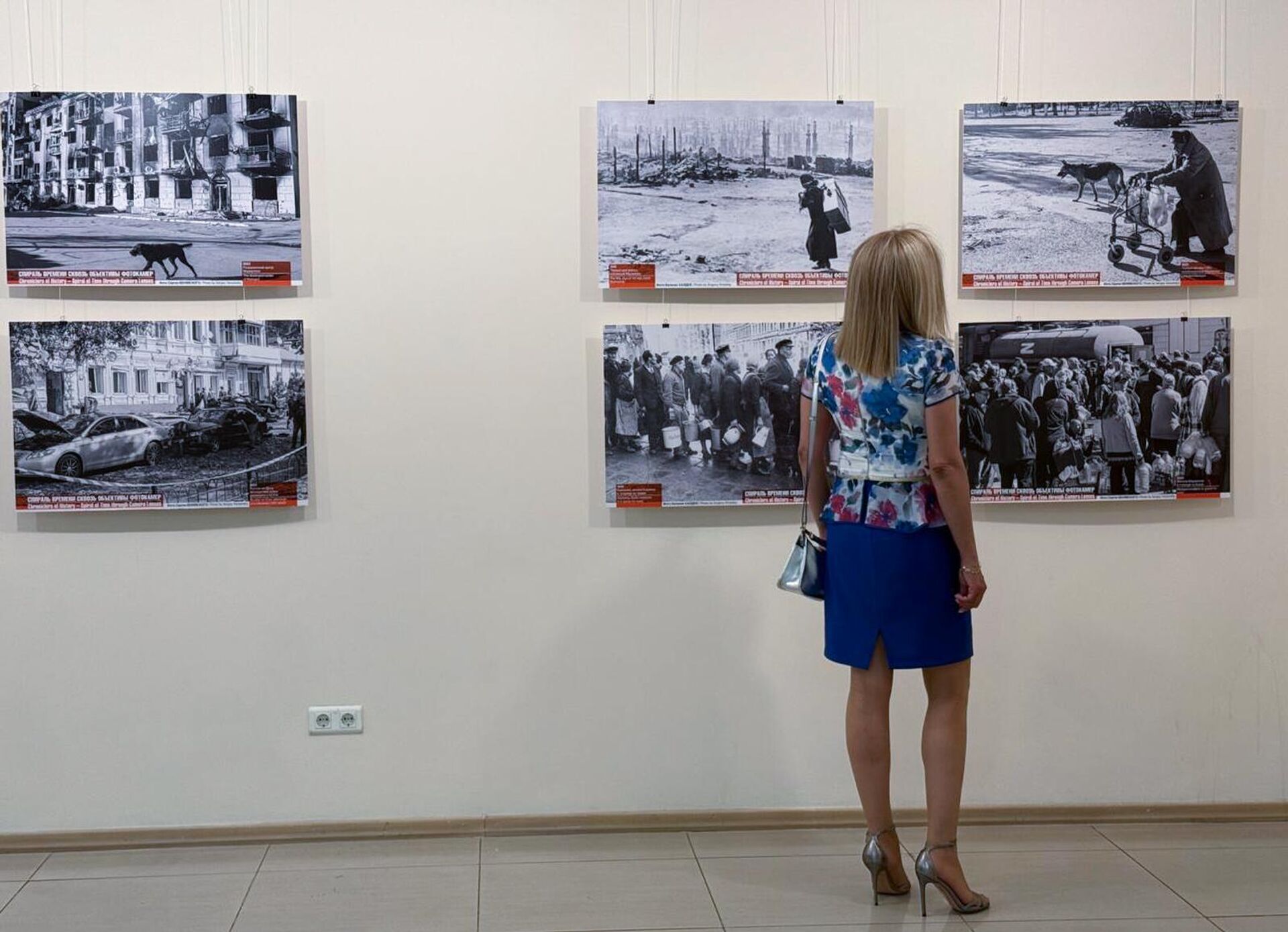 Открытие выставки российского журналиста Война глазами фотоаппарата (16 июня 2025). Еревaн Открытие выставки российского журналиста Война глазами фотоаппарата (16 июня 2025). Еревaн - Sputnik Արմենիա, 1920, 16.06.2025