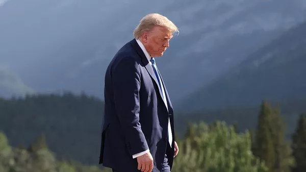 Президент США Дональд Трамп - Sputnik Армения