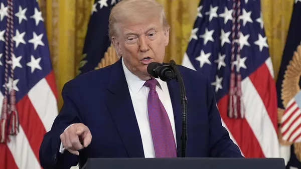 Президент США Дональд Трамп - Sputnik Армения