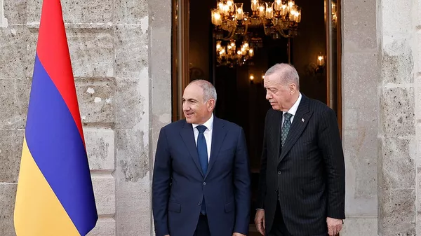 Премьер-министр Никол Пашинян встретился с президентом Турции Реджепом Тайипом Эрдоганом (20 июня 2025). Стамбул - Sputnik Армения