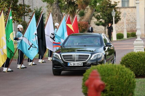 Премьер-министр Никол Пашинян встретился с президентом Турции Реджепом Тайипом Эрдоганом (20 июня 2025). Стамбул Премьер-министр Никол Пашинян встретился с президентом Турции Реджепом Тайипом Эрдоганом (20 июня 2025). Стамбул - Sputnik Армения