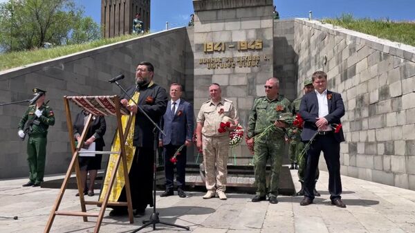 Военнослужащие военной базы ЮВО в Армении провели комплекс мероприятий в Гюмри - Sputnik Армения