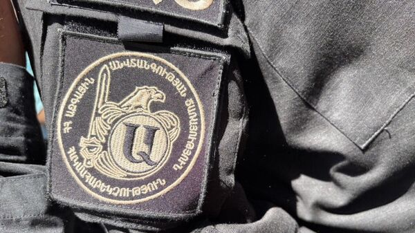 Нашивка на форме сотрудника СНБ Армении - Sputnik Армения