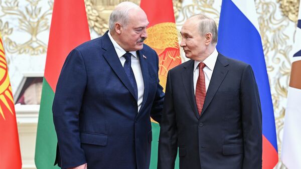 Վլադիմիր Պուտինն ու Ալեքսանդր Լուկաշենկոն  - Sputnik Արմենիա