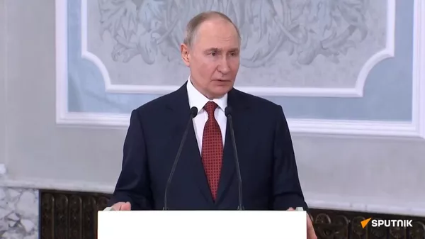 На Западе сами скоро сдохнут, а нас хоронят — Путин - Sputnik Армения
