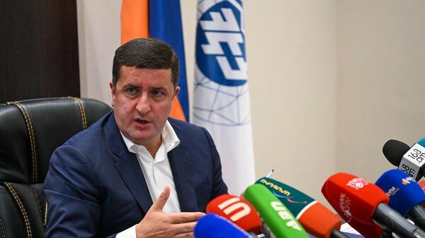 «Հայաստանի էլեկտրական ցանցեր» ՓԲԸ–ի տնօրենի նախկին ժամանակավոր պաշտոնակատար Դավիթ Ղազինյանը  - Sputnik Արմենիա