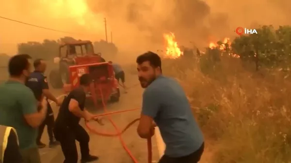 Более 50 тыс. человек эвакуированы из-за лесных пожаров в Измире, Биледжике и Хатае в Турции - Sputnik Армения
