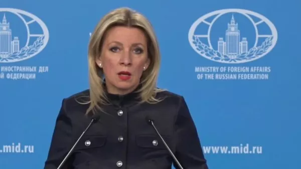 Мария Захарова во время еженедельного брифинга (2 июля 2025). Москвa - Sputnik Армения