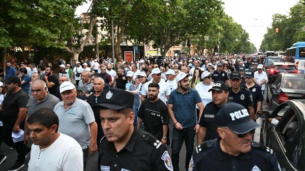 Երթ ի աջակցություն Սամվել Կարապետյանի  - Sputnik Արմենիա