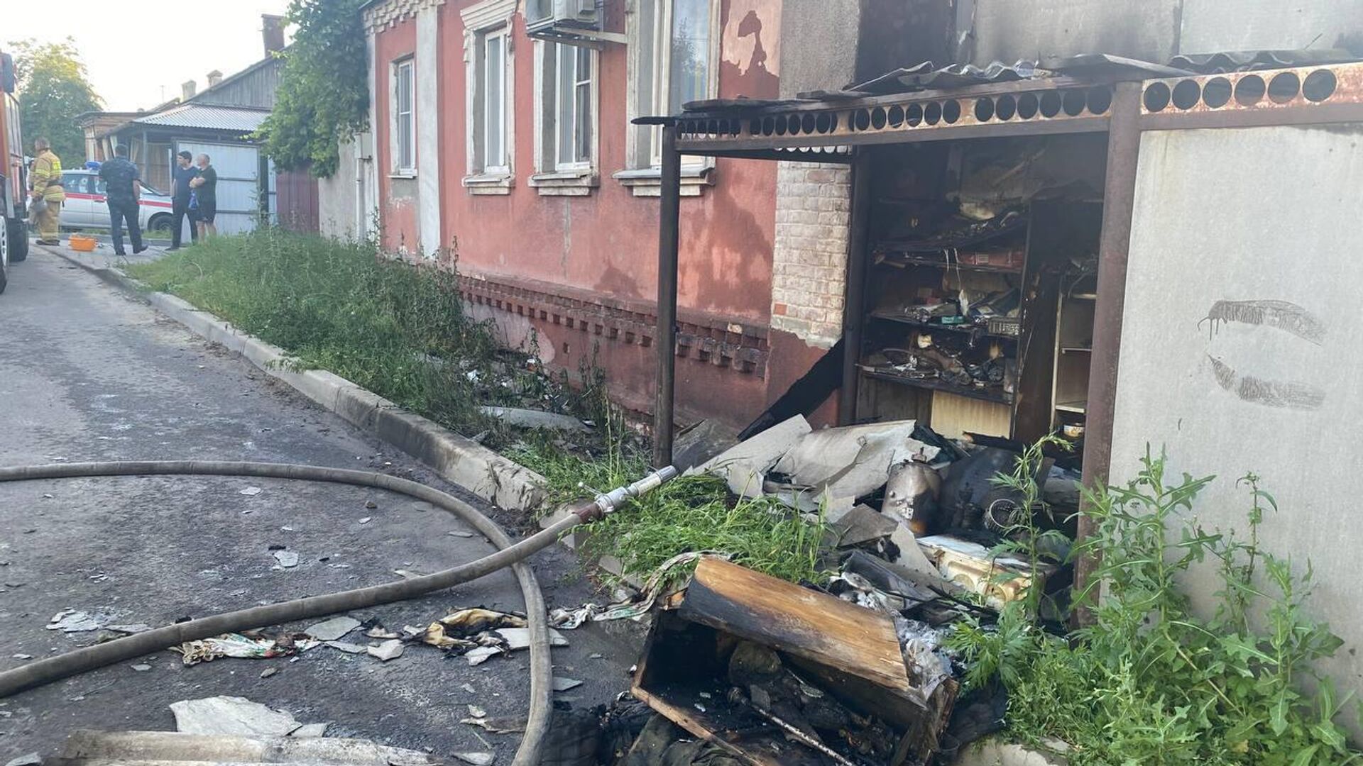 Последствия удара БПЛА в Курске Последствия удара БПЛА в Курске - Sputnik Армения, 1920, 10.07.2025