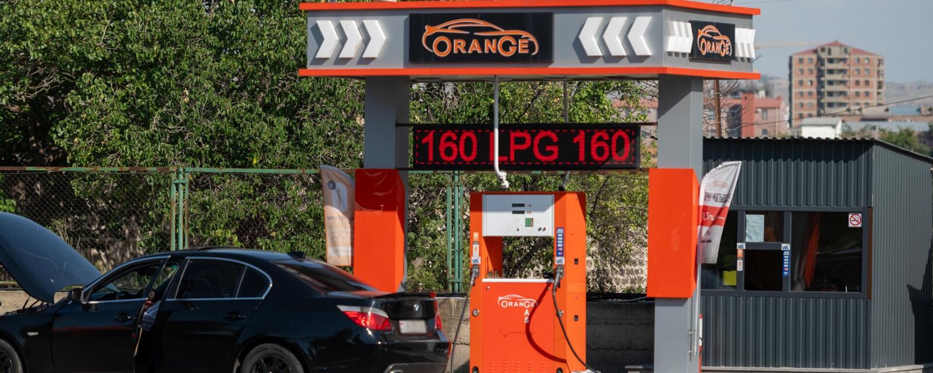 Цена на сжиженный газ на автозаправках Еревана - Sputnik Армения, 1920, 11.07.2025