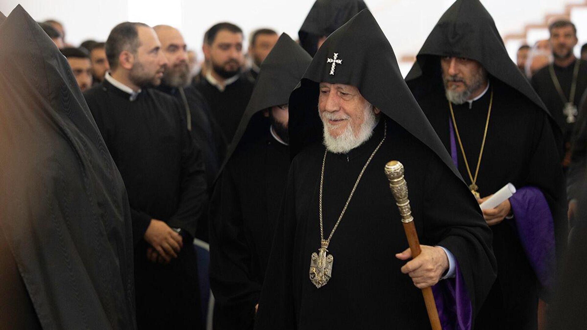 Ежегодное собрание священников под председательством Католикоса Гарегина Второго (11 июля 2025). Эчмиадзин Ежегодное собрание священников под председательством Католикоса Гарегина Второго (11 июля 2025). Эчмиадзин - Sputnik Армения, 1920, 11.07.2025