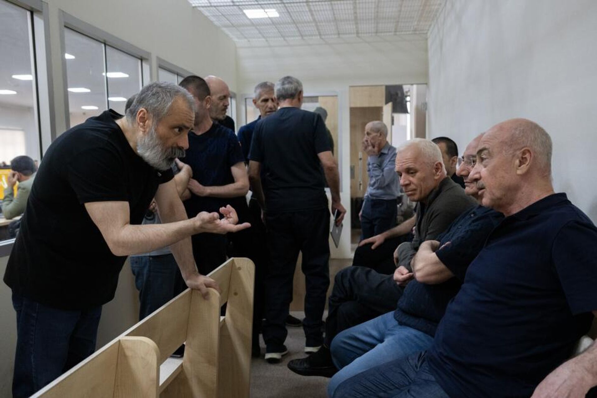 Судебное заседание над армянским военно-политическим руководством Нагорного Карабаха (11 июля 2025). Баку - Sputnik Արմենիա, 1920, 11.07.2025