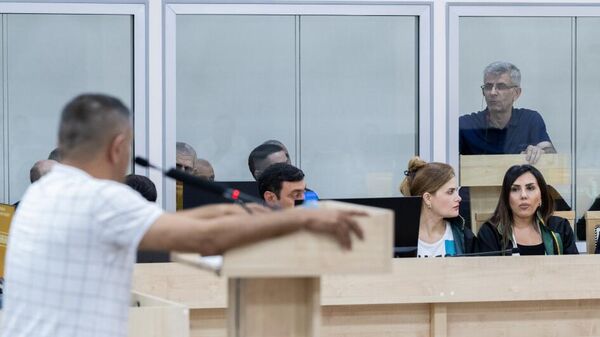 Судебное заседание над армянским военно-политическим руководством Нагорного Карабаха (11 июля 2025). Баку - Sputnik Армения