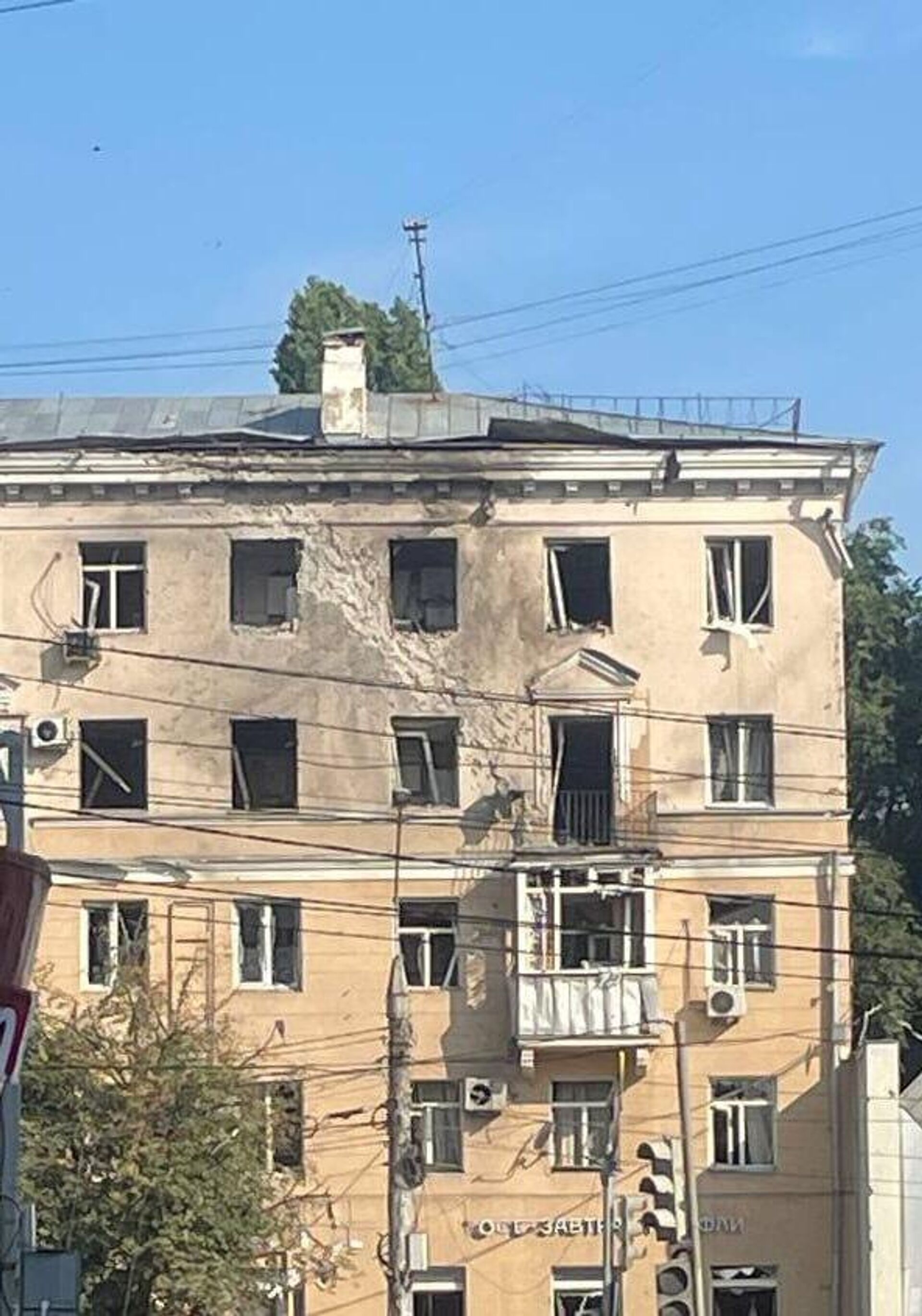 Последствия атаки ВСУ на Воронеж - Sputnik Армения, 1920, 15.07.2025