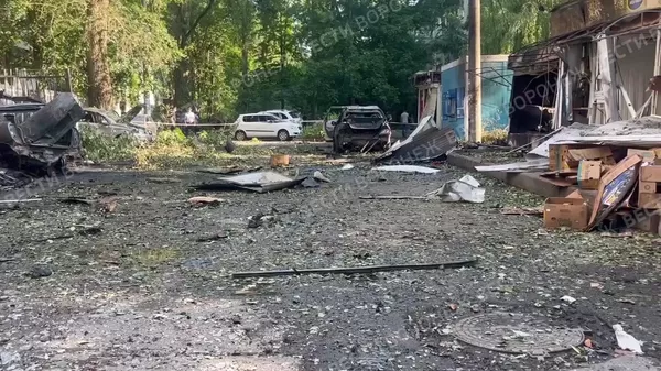 Последствия атаки ВСУ на Воронеж - Sputnik Армения
