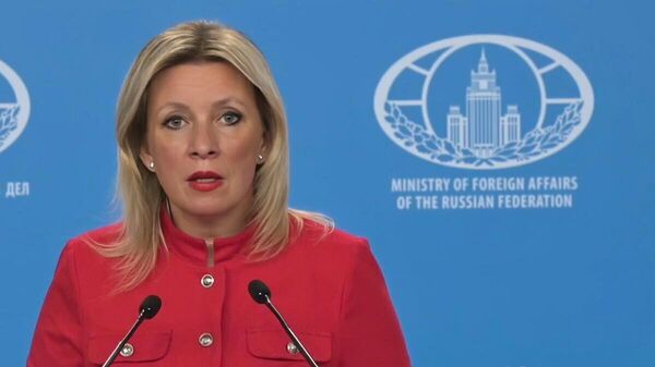 Мария Захарова во время еженедельного брифинга (17 июля 2025). Москвa - Sputnik Армения