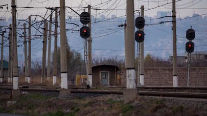 Железнодорожные линии у станции Масис
