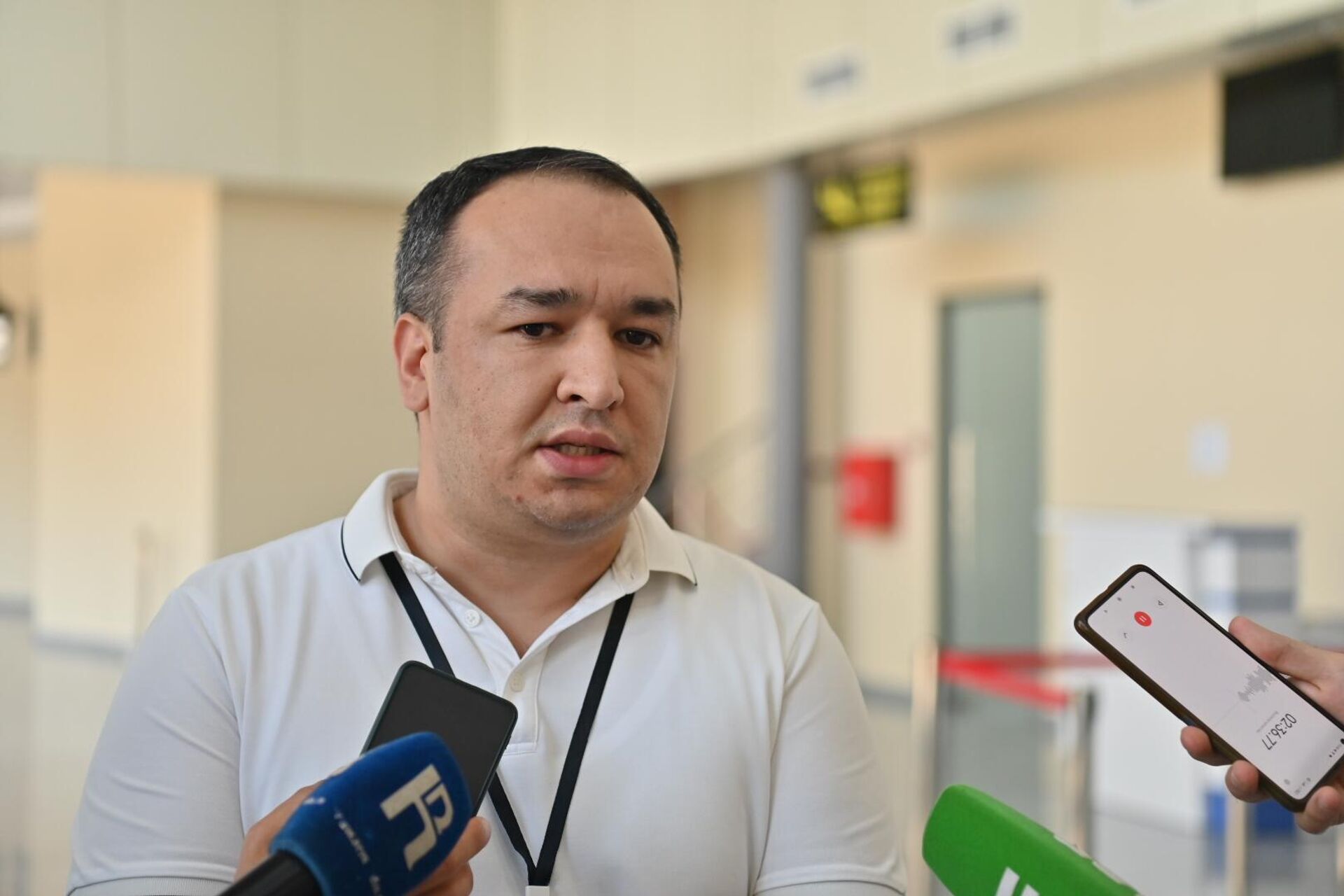 Директор ООО Аэропорт Сюник Карен Варданян отвечает на вопросы журналистов (19 июля 2025). Капан Директор ООО Аэропорт Сюник Карен Варданян отвечает на вопросы журналистов (19 июля 2025). Капан - Sputnik Армения, 1920, 19.07.2025