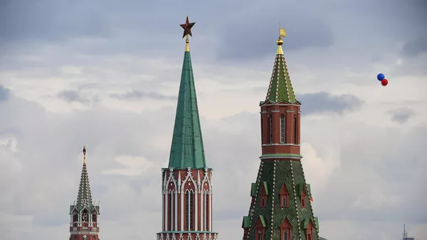Спасская, Никольская и Угловая Арсенальная башни Московского Кремля - Sputnik Армения