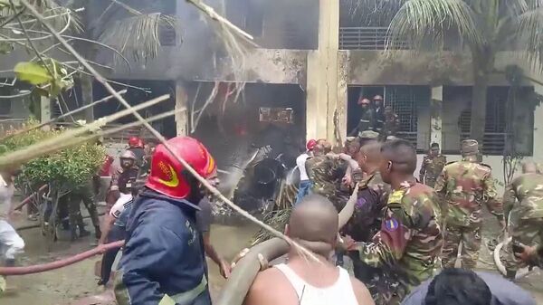 Բանգլադեշում ռազմաօդային ուժերի ինքնաթիռ է կործանվել - Sputnik Արմենիա