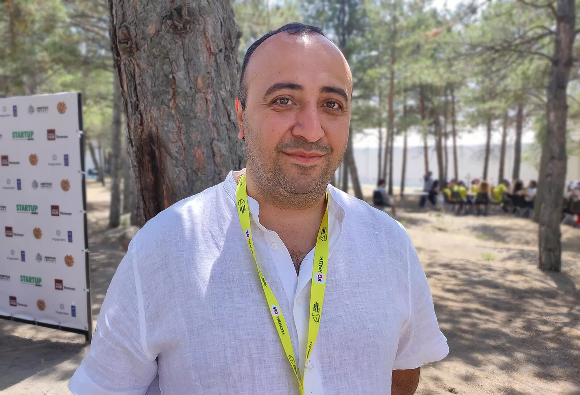 Сооснователь стартапа IdeasColl Карен Симонян на форуме Sevan Startup Summit 2025 - Sputnik Արմենիա, 1920, 22.07.2025