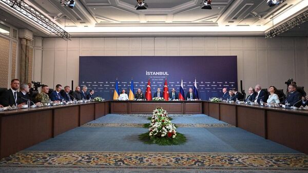 Ռուսաստանի և Ուկրաինայի պատվիրակությունների բանակցությունների երրորդ փուլը Ստամբուլում - Sputnik Արմենիա