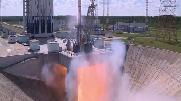 Старт ракеты Союз-2.1б  с космодрома Восточный - Sputnik Армения