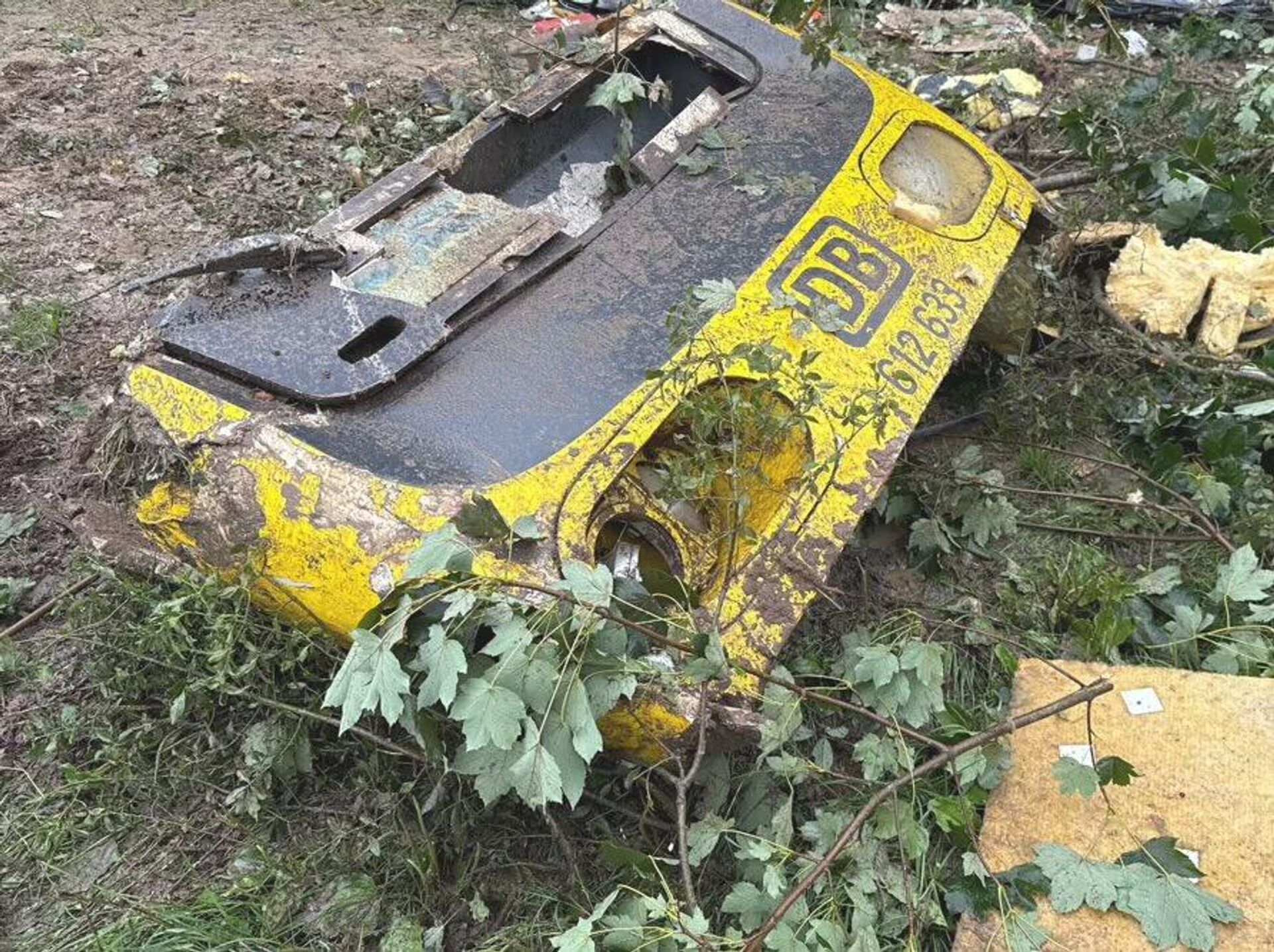 Поезд со 100 пассажирами сошел с рельсов (28 июля 2025). Баден-Вюртемберг, Германия - Sputnik Армения, 1920, 28.07.2025