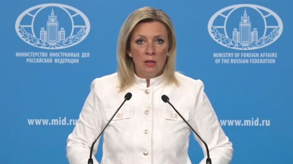 Мария Захарова проводит еженедельный брифинг (30 июля 2025). Москвa - Sputnik Армения