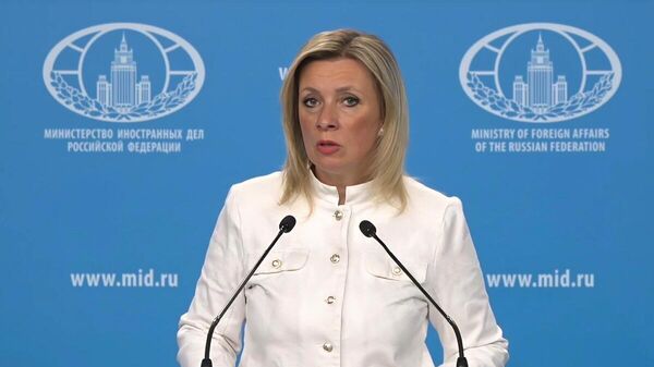 Мария Захарова проводит еженедельный брифинг (30 июля 2025). Москвa Мария Захарова проводит еженедельный брифинг (30 июля 2025). Москвa - Sputnik Армения