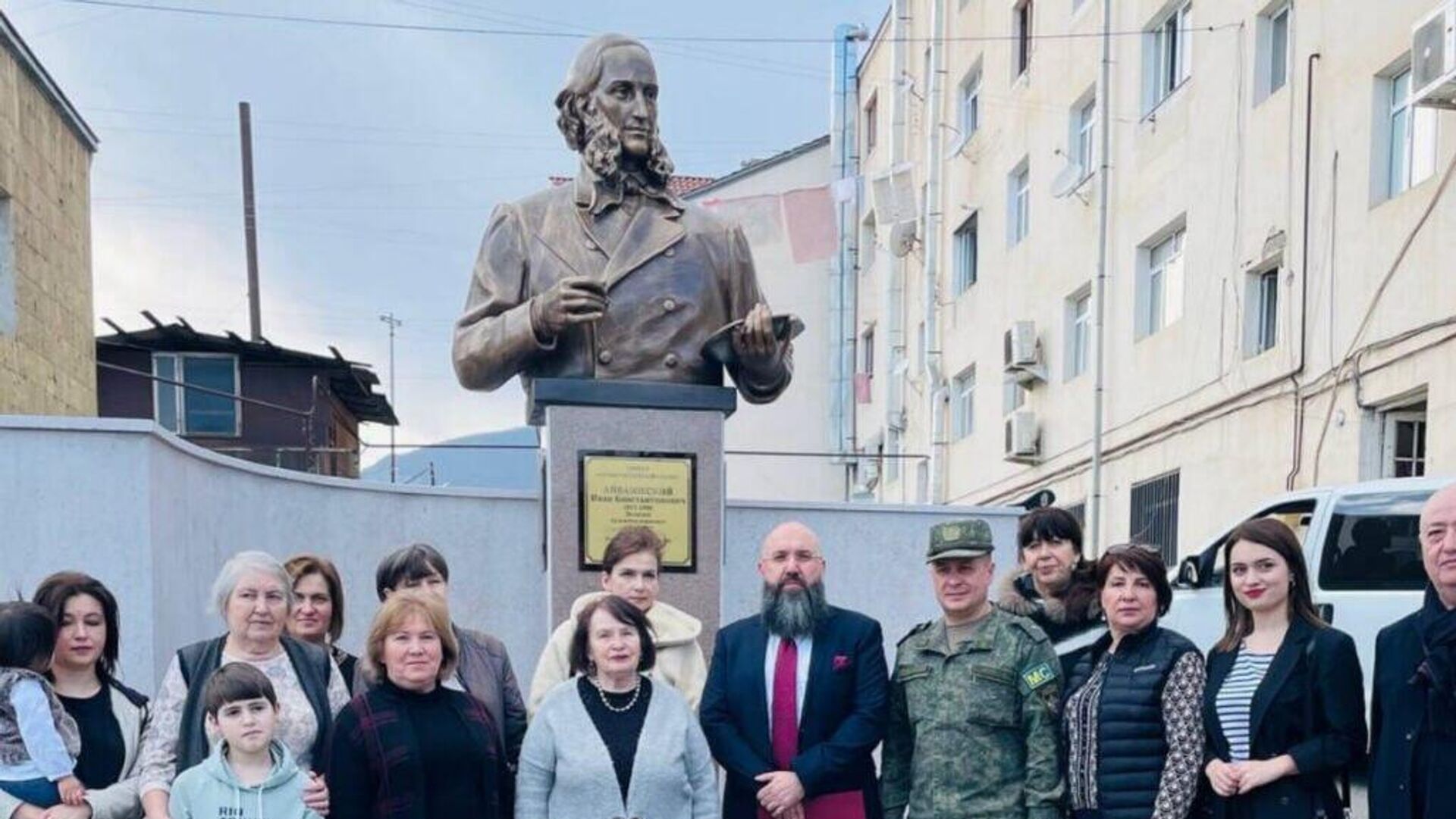 Այվազովսկու արձանի բացումը Ստեփանակերտում Այվազովսկու արձանի բացումը Ստեփանակերտում - Sputnik Արմենիա, 1920, 31.07.2025